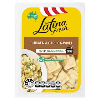 Latina Ravioli Roast Chicken And Garlic