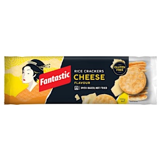Fantastic Rice Crackers Cheese