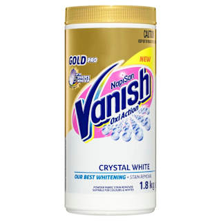 Vanish NapiSan Gold Pro Oxi Action Stain Remover Powder Crystal White