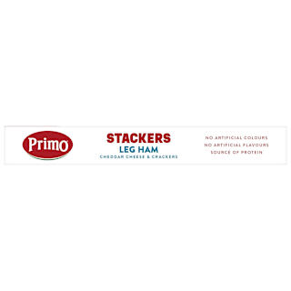Primo Stackers Leg Ham Cheddar Cheese & Crackers