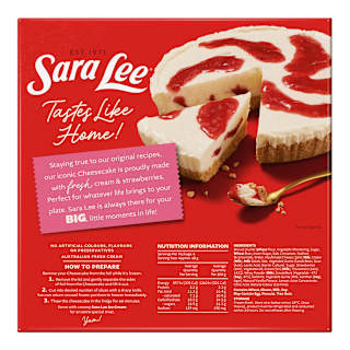 Sara Lee Strawberry Cheesecake