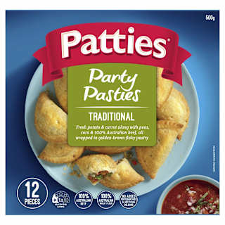 Patties Party Pasties Traditional