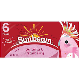 Sunbeam Sultanas & Cranberry