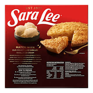 Sara Lee Deep Dish Pie With Apple Crumble Top