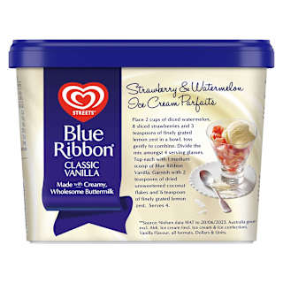 Streets Blue Ribbon Vanilla Ice Cream