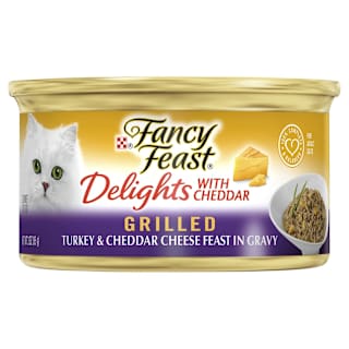 Fancy Feast Cat Food Delights With Turkey & Cheddar Cheese