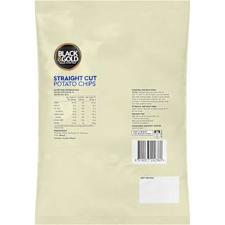 Black & Gold Straight Cut Potato Chips