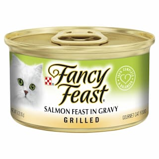Fancy Feast Salmon Feast in Gravy Grilled