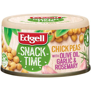 Edgell Chick Pea Olive Oil Garlic & Rosemary