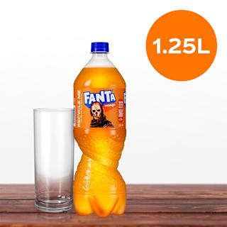 Fanta Orange Soft Drink Bottle