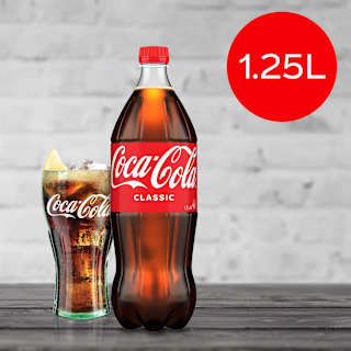 Coca-Cola Classic Soft Drink Bottle