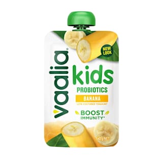 Vaalia Kids Probiotic Yoghurt Pouch Banana
