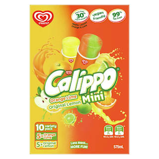 Calippo Mini Water Ice Lemon Orange & Lime