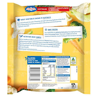 Birds Eye Country Harvest Frozen Carrot, Cauliflower & Broccoli