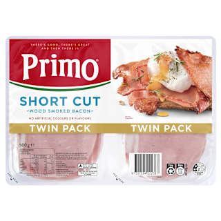 Primo Rindless Short Cut Bacon Twin Pack