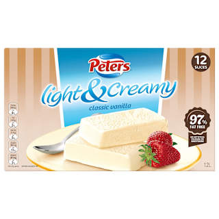 Peters Light & Creamy Classic Vanilla Ice Cream Slices
