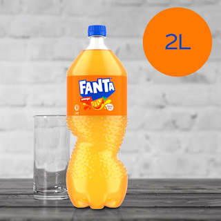 Fanta Orange Soft Drink Bottle