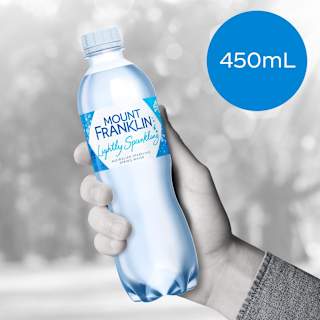 Mount Franklin Lightly Sparkling Water Bottle