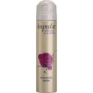 Impulse Women Aerosol Body Spray Deodorant Romantic Spark