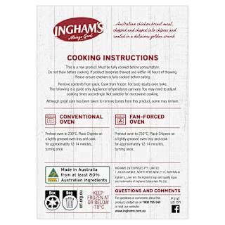 INGHAM'S Chicken Breast Chipees Original