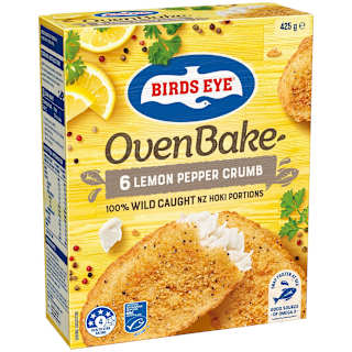 Birds Eye Oven Bake Crumbed Lemon Pepper
