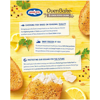 Birds Eye Oven Bake Crumbed Lemon Pepper