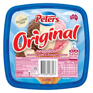 Peters Original Neapolitan Ice Cream