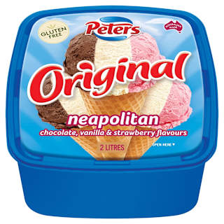 Peters Original Neapolitan Ice Cream