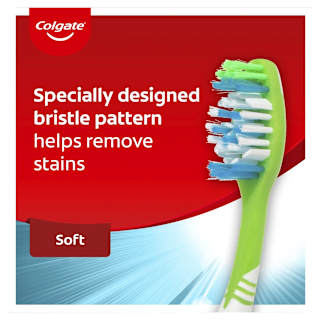 Colgate Max White with Polishing Star Toothbrush Soft