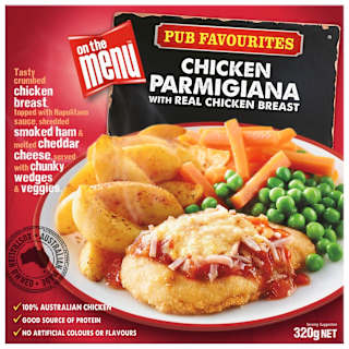 On The Menu Chicken Parmigiana