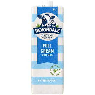 Devondale 100% Pure Full Cream Long Life Milk