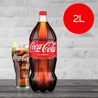 Coca-Cola Classic Soft Drink Bottle