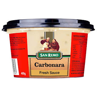 San Remo Pasta Sauce Carbonara