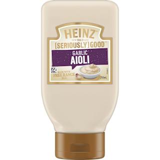 Heinz Seriously Good Aioli Garlic Mayonnaise