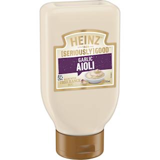 Heinz Seriously Good Aioli Garlic Mayonnaise