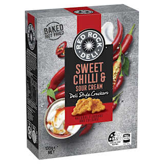 Red Rock Deli Sweet Chilli & Sour Cream Deli Style Crackers