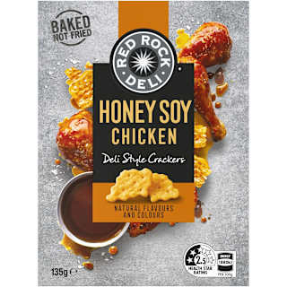 Red Rock Deli Honey Soy Chicken Deli Style Crackers