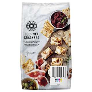 Red Rock Deli Gourmet Crackers Murray River Pink Salt & Black Pepper