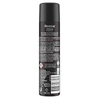 Rexona Clinical Protection Antiperspirant Aerosol Deodorant Menthol and Caffeine Scent for Men