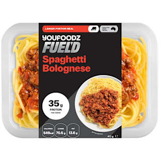 Youfoodz Fuel'd Spaghetti Bolognese
