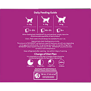 Whiskas Tuna Flavour Favourites In Jelly Pouches Wet Cat Food