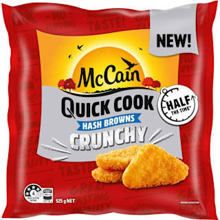 McCain Quick Cook Hash Browns Crunchy