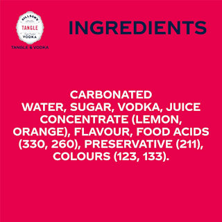 Billson's Vodka Fruit Tangle Can