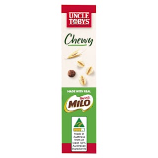 Uncle Tobys Muesli Bars Chewy Milo