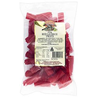 Yummy Red Licorice Twists