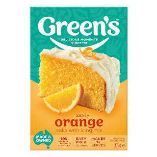 Green's Traditional Zesty Orange Cake