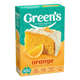 Green's Traditional Zesty Orange Cake