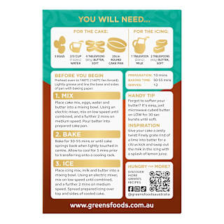 Green's Orange Poppyseed Cake Mix