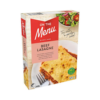 On The Menu Lasagne Beef