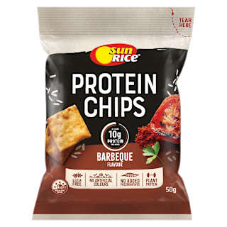 SunRice BBQ Protein Chips